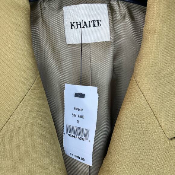 NWT New KHAITE Mayley Wool Blend Blazer Size 10 - Picture 6 of 9